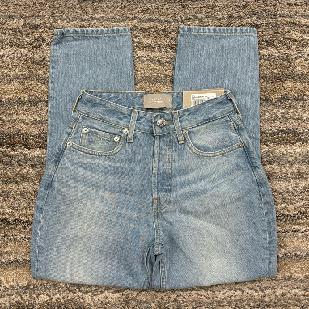 Everlane The Curvy 90s Cheeky Ankle Straight Jean Sz 24 NWT | Everlane Straight-